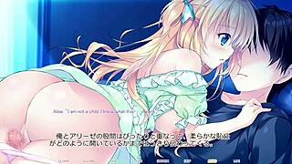 I enjoy the hime to otome no yakimochi love route1 scene2 with subtitle