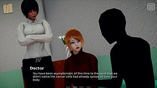 Continuing the story of my bully is my lover in episode 52 with game elements