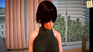 I explore my new family in animated series episode 246