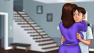 Summertime saga episode 43 with big tits and monster cock