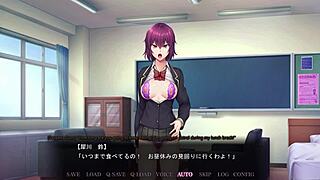 anime suzu rikawa learns secret lessons in public outdoor japanese game instructions