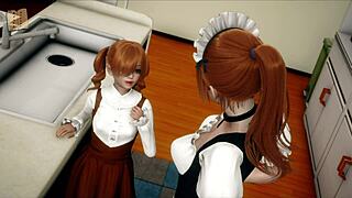 Continuing the story of my bully is my lover in episode 52 with game elements