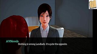 My New Family 234 - Blonde Redhead Cartoon Threesome with Erotic Ass Play