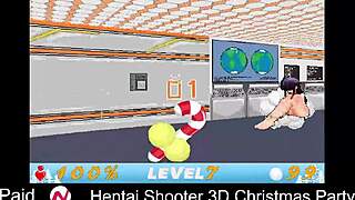 Hentai Shooter 3D Christmas Party Fantasy Anime Tits Boobs Monster Comedy Game