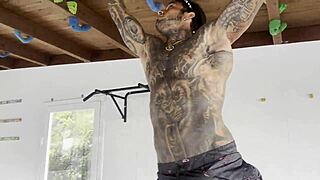 princesa tatuada sexy came for training session with damilvvs, feeling excited