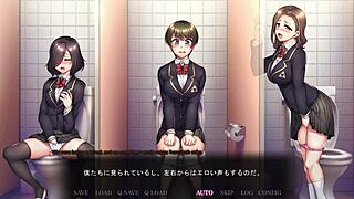 anime suzu rikawa learns secret lessons in public outdoor japanese game instructions