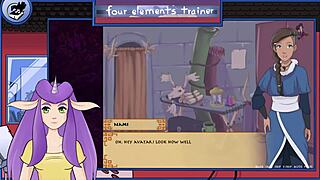 avatar trainer bonus nami blowjob