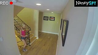 nanny with tiny tits rides boss's cock to milk every drop and keep job