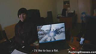 Want a quickie with this glasses-wearing teen?