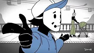 جنس كرتوني مع ميم، أنمي هينتاي غير محظور عنيف