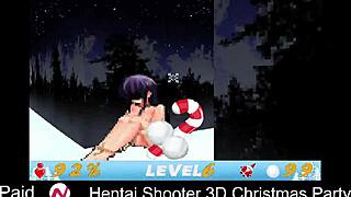 Hentai Shooter 3D Christmas Party Fantasy Anime Tits Boobs Monster Comedy Game