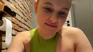 Crazy workout session in the gym public area