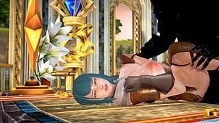 hey, check out this 3d hentai with demon king and warrior