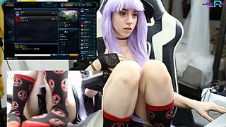 Teen Masturbating While Playing League Of Legends