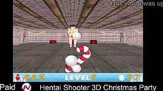 Hentai Shooter 3D Christmas Party Fantasy Anime Tits Boobs Monster Comedy Game