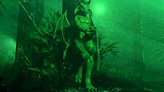 Distracted by a dragon in anime