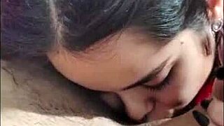 white moon blowjob warms cold night pov deepthroat brunette amateurs