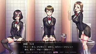 anime suzu rikawa learns secret lessons in public outdoor japanese game instructions