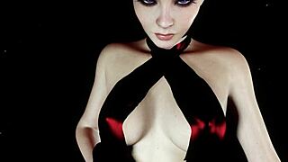 Tomboy rides your cock moaning at the universe's edge.