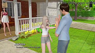 Ripples 40 in 3d cartoon action