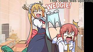 Intense Cartoon Girl Wedgie Compilation 2 With Epic Pulls And Reactions