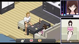 Asian bride indulges in cheating masturbation and cumshot with big ass lover