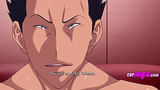 Asian crush gets dominated in rough hentai gangbang, but not by me.