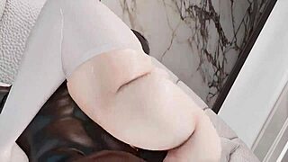 BBC dominates wife in wild anime hentai with monster cock action