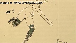 vintage erotic art from antique anime hentai collections