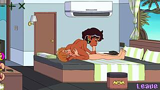 Tourist Gets Trapped In Blowjob Sex In Anime