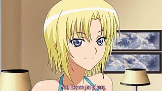 Perfect vampires with big tits in anime hentai.