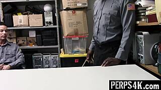 Gay Loss Prevention Officer Fucks The Twink As His Punishment For Stealing - Perps4k