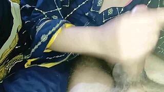 I mean, Indian bhabhi givin blowjob, so hungry for cum she deep sucks big dick n eats it all.