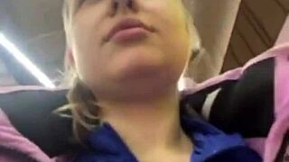 Watch this fucking in public close up?