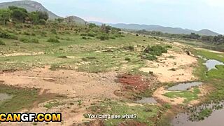 Bratty African Hottie POV Pussy Wrecked By White Boyfriend In Park!