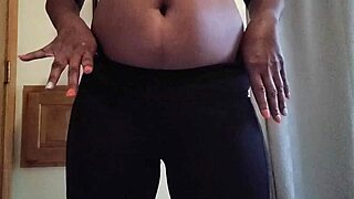 tight ebony ass bounces in slow motion, begging to be fucked