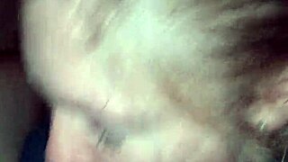 Co worker arrives home for oral