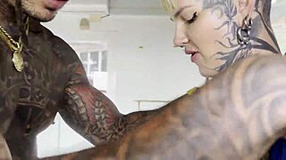 princesa tatuada sexy came for training session with damilvvs, feeling excited