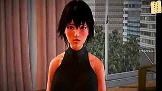 I explore my new family in animated series episode 246