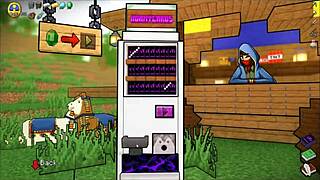 Hornycraft Parody Hentai Game Pornplay Ep 42 Merchant Fucked By A Big Futanari Cock