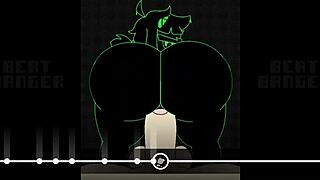 Gay group banging big asses in Beat Banger game?