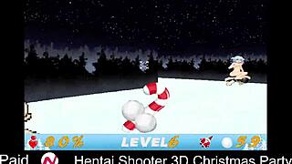 Hentai Shooter 3D Christmas Party Fantasy Anime Tits Boobs Monster Comedy Game