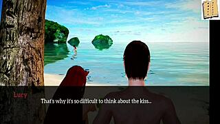 My new family 53 - bikini teen brunette small tits homemade erotic game