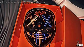 nerdy girl gets taken over by a demon and bangs hot chicks.