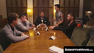 johnny ford and michael boston in bareback orgy