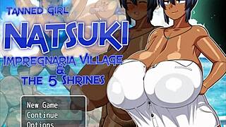 natsuki loves her massive tits covered in cum 😍