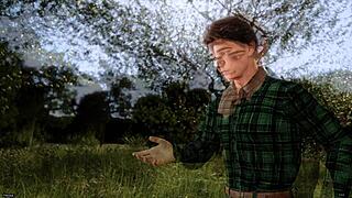 Asian slut in bra teases big cock outdoor in freshwomen gameplay