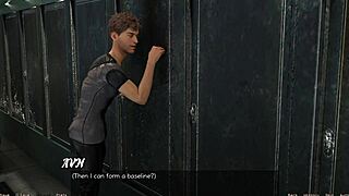 STRANDED IN SPACE 33 - FIRST KISS WITH RED HEAD HAYLEE