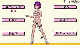 Hololive characters poke dance.