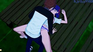 sakura matou and rider and shirou emiya intense sex - fate stay night hentai